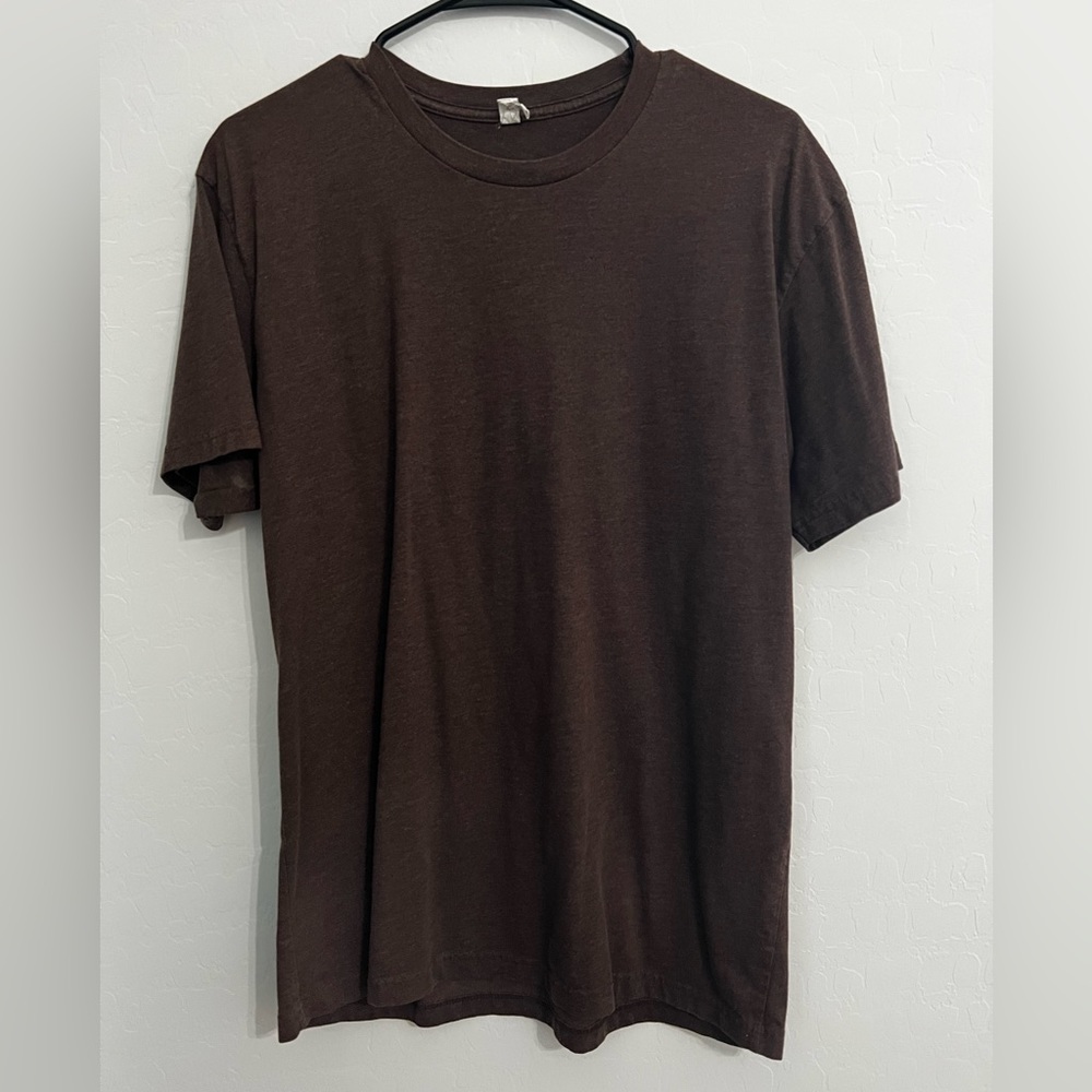 Next Level - Large - Brown - Short Sleeve Shirt